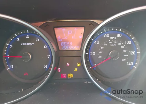 2011 Hyundai Tucson Limited z USA, uszkodzony, nr VIN KM8JU3AC6BU220236